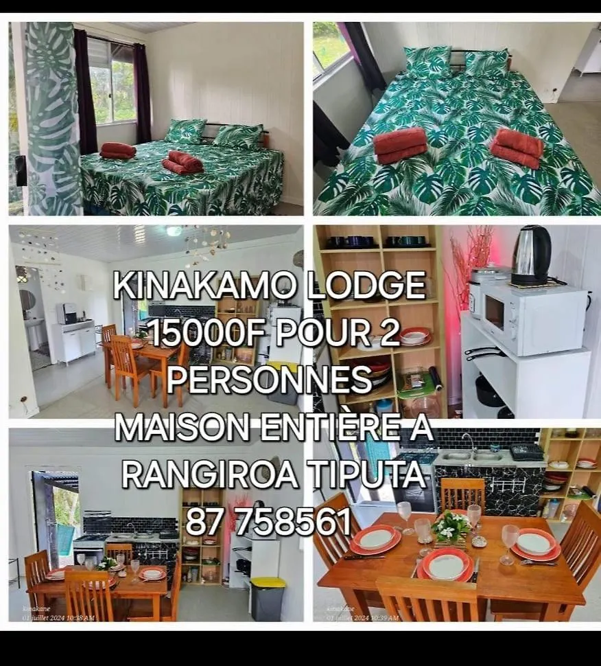 Kinakamo Lodge Rangiroa Tiputa 0*,  Frans-Polynesië